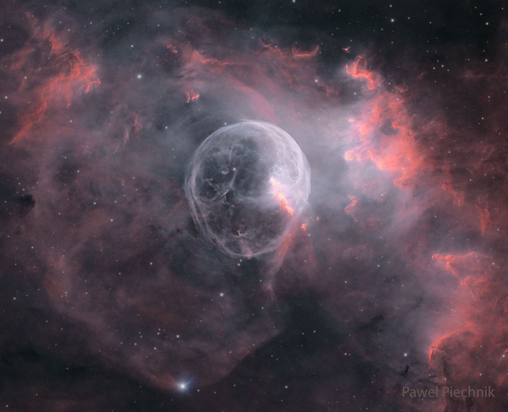 NGC 7635: Der Blasennebel